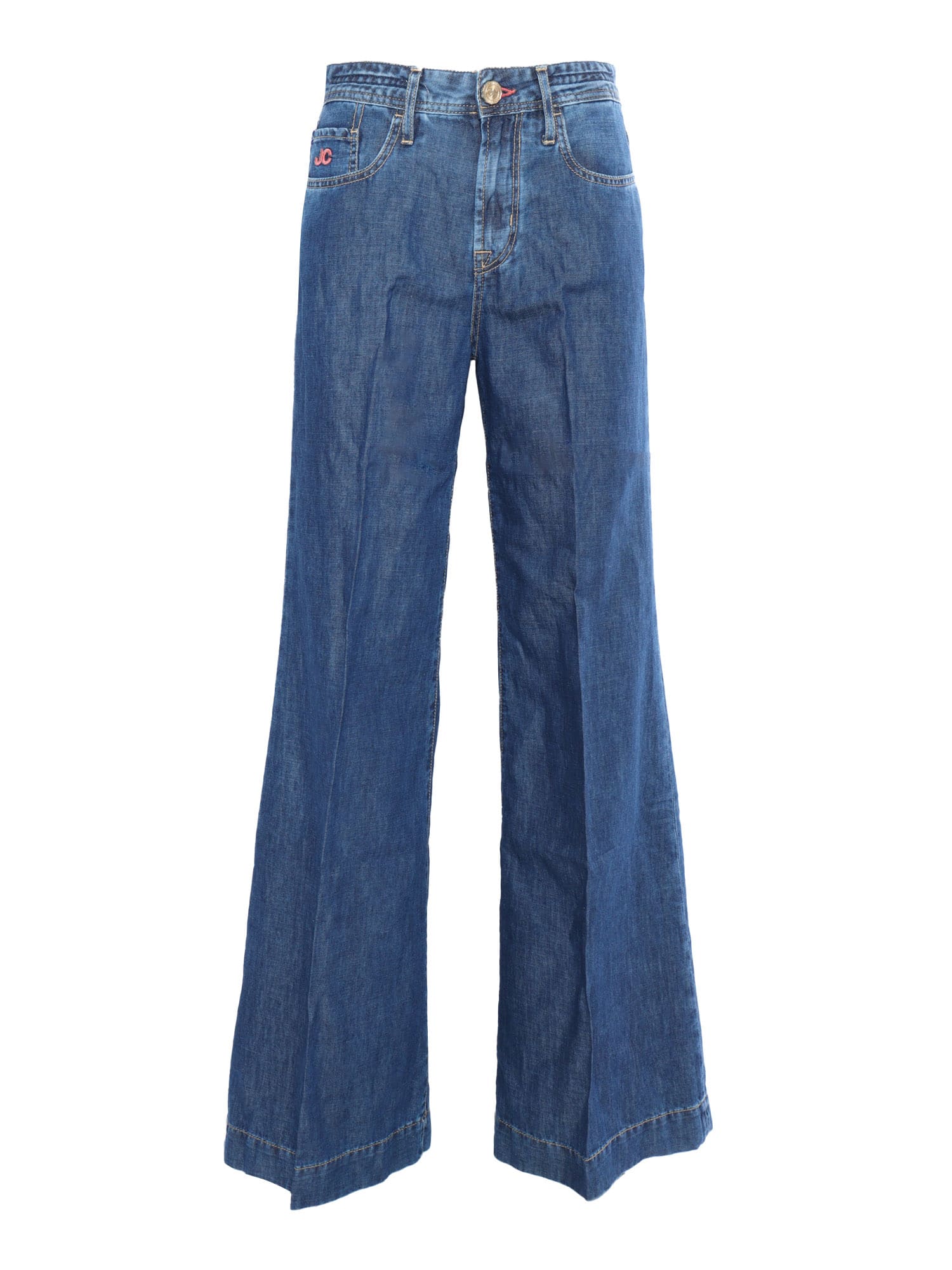 Jacob Cohen Blue Flared Jeans