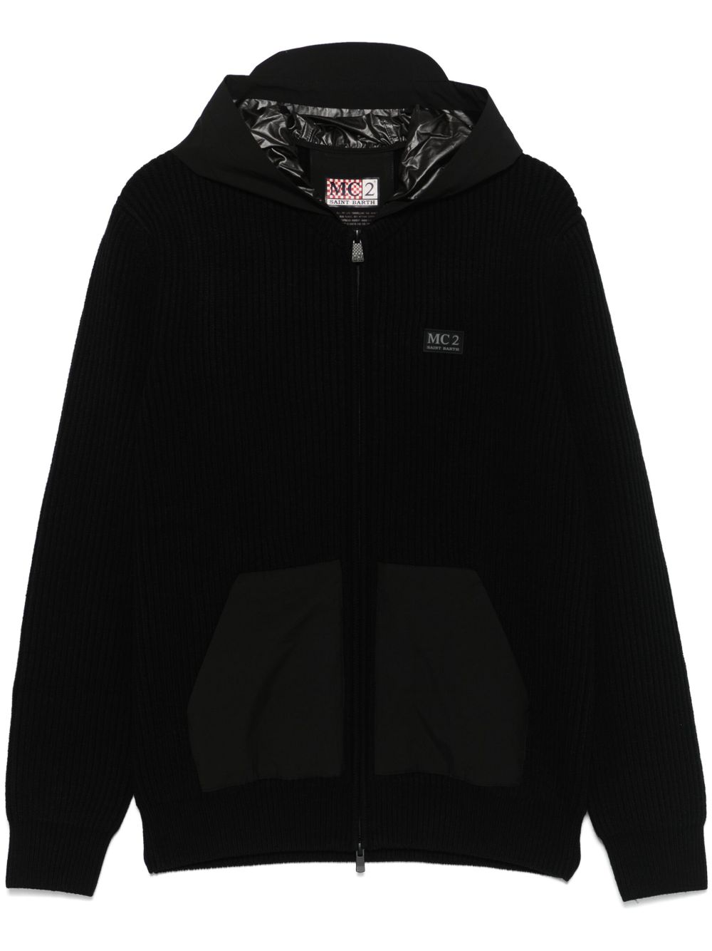 MC2 Saint Barth Wiberg 连帽衫 - 黑色