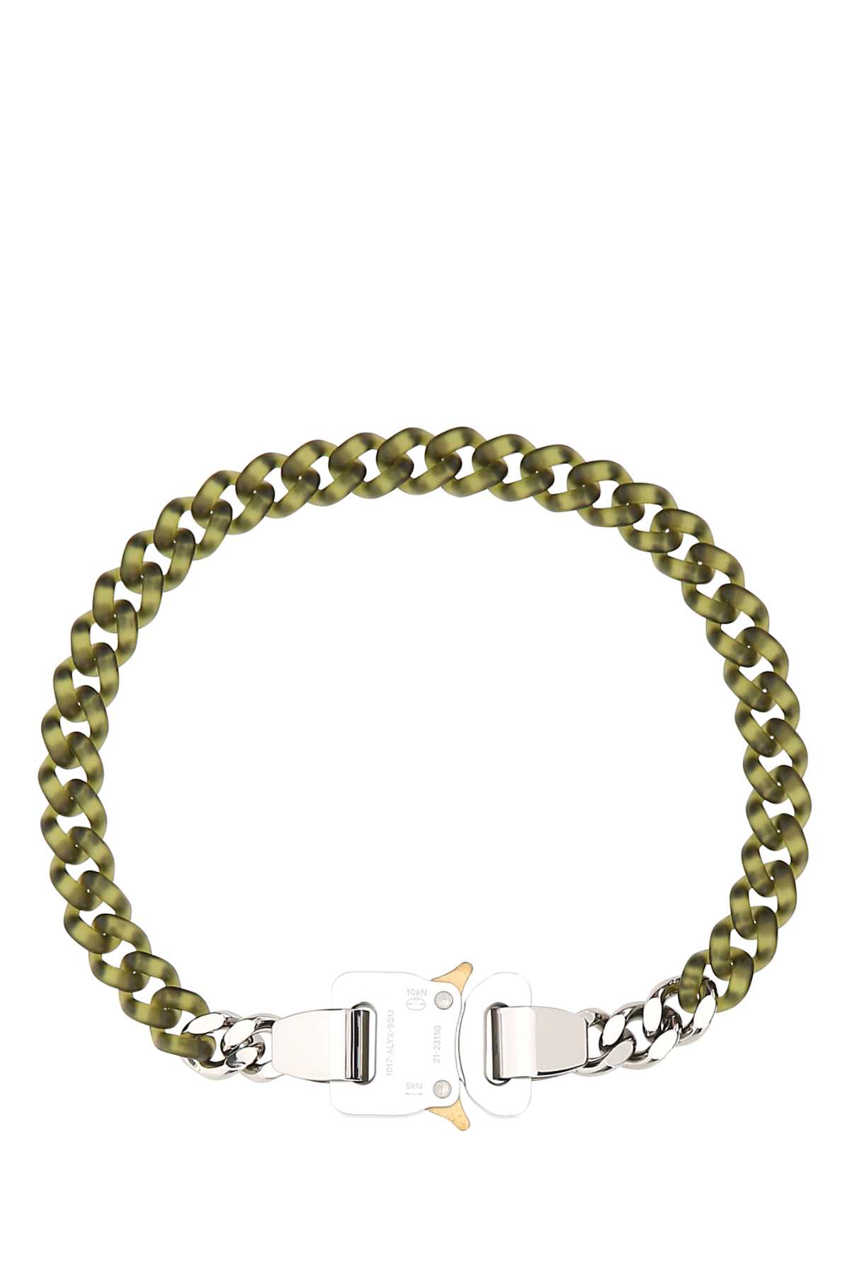 1017 ALYX 9SM Two-tone Nylon And Metal Necklace