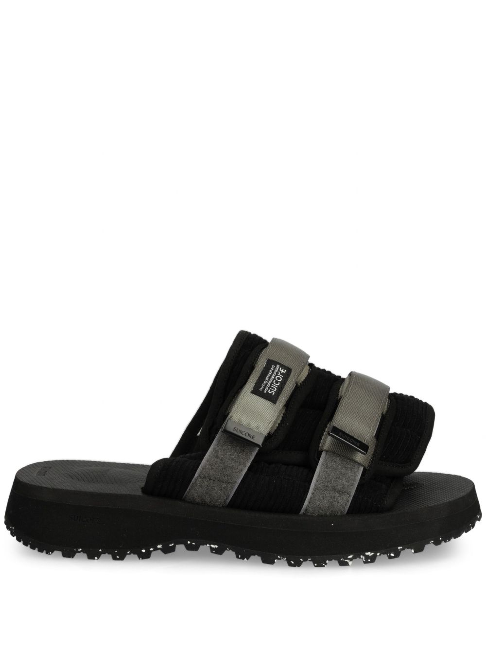 Suicoke 魔术贴拖鞋 - 绿色