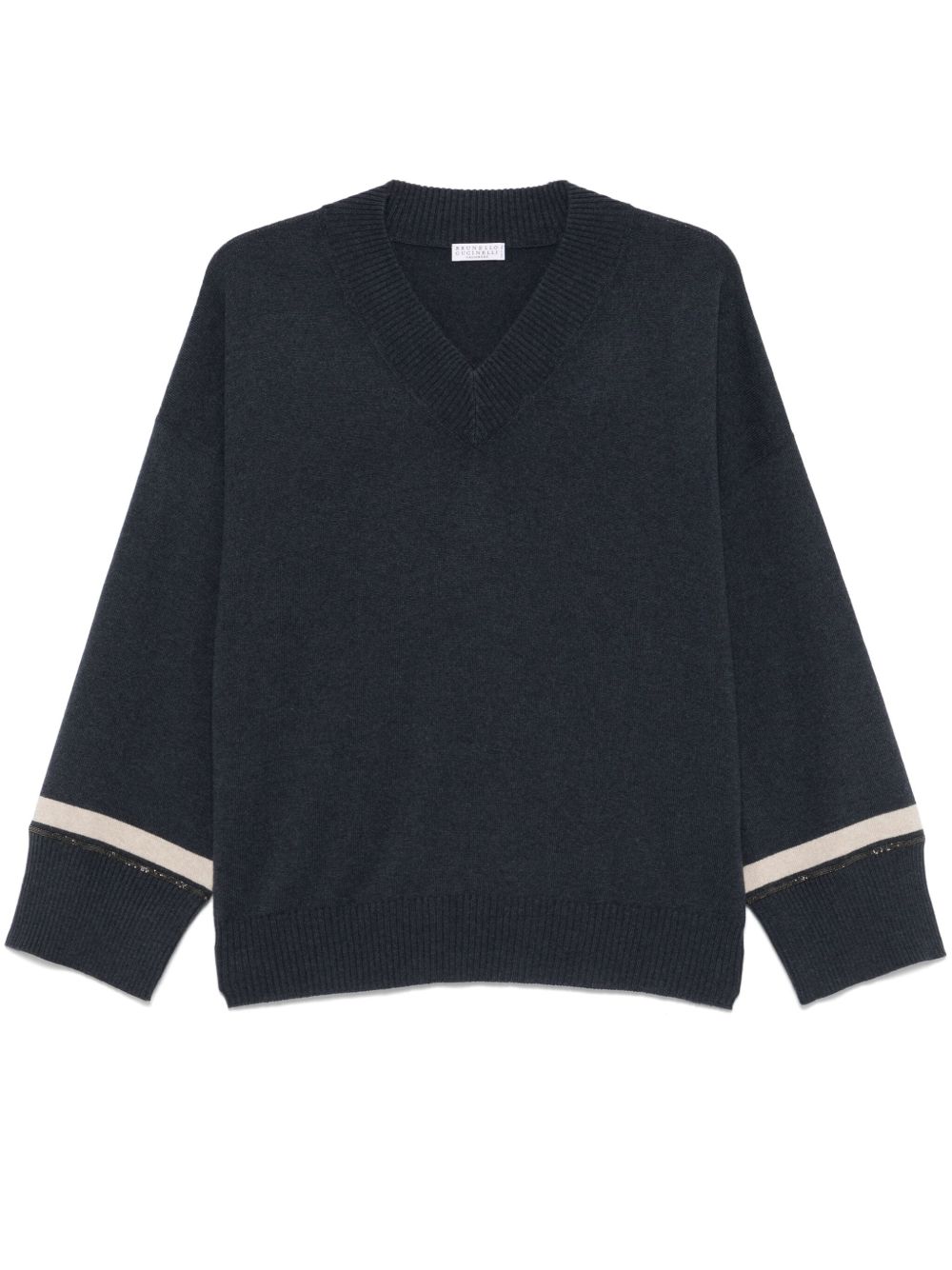 Brunello Cucinelli 羊绒毛衣 - 蓝色