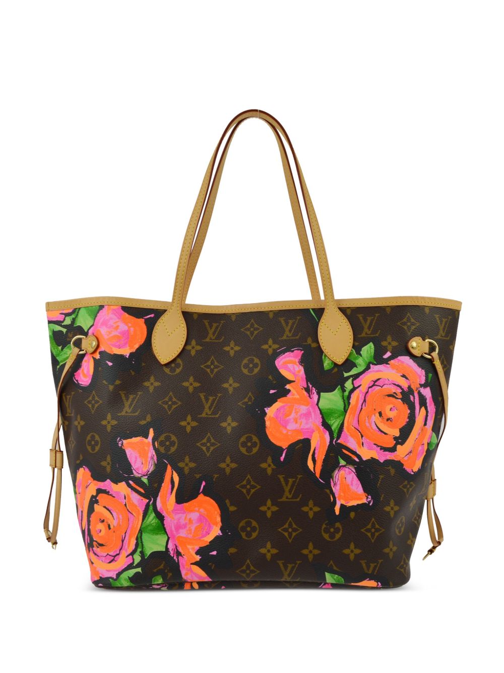 Louis Vuitton Pre-Owned x Stephen Sprouse Neverfull MM 托特包（2008年典藏款） - 褐色