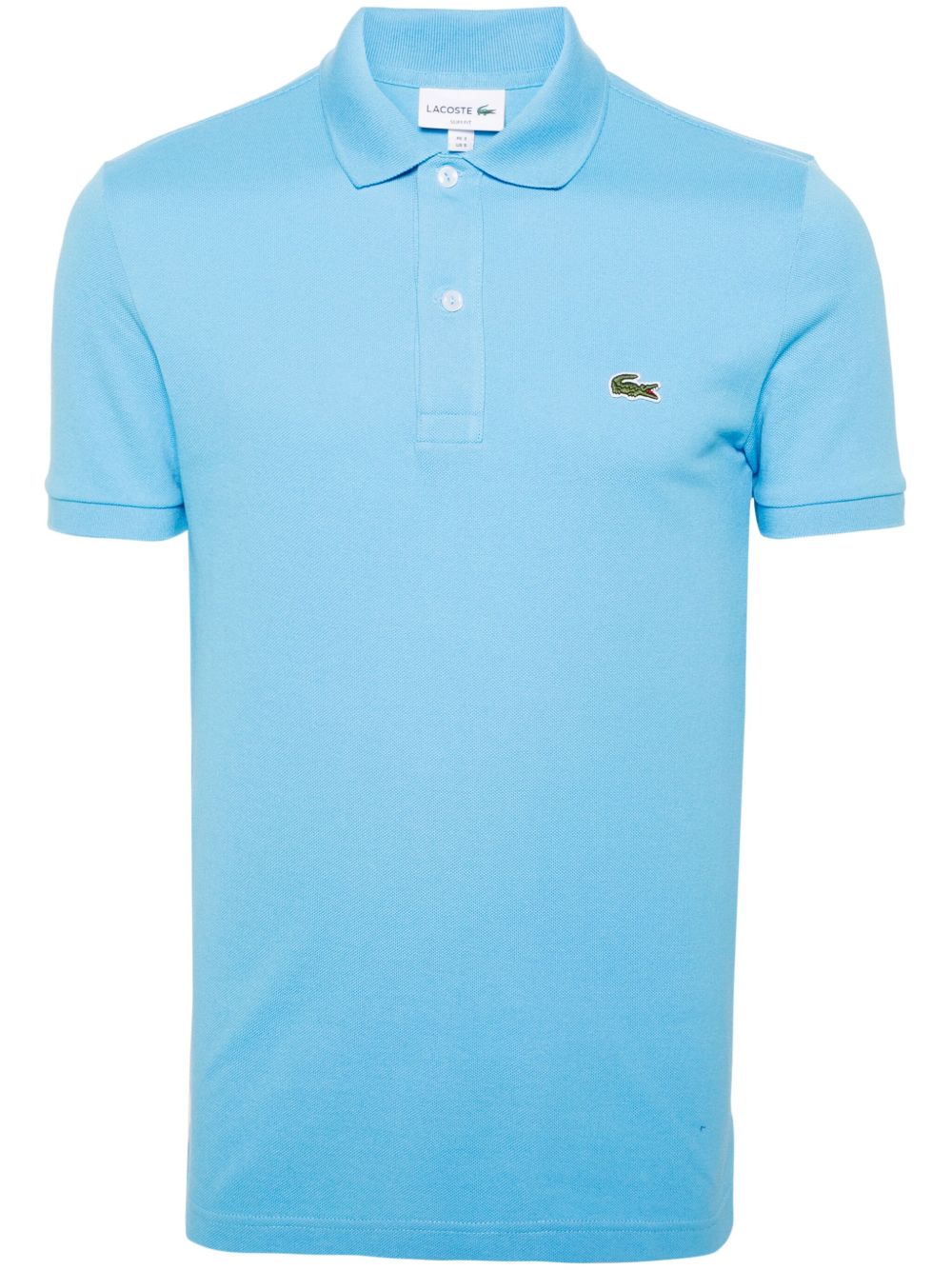 Lacoste 标贴棉polo衫 - 蓝色