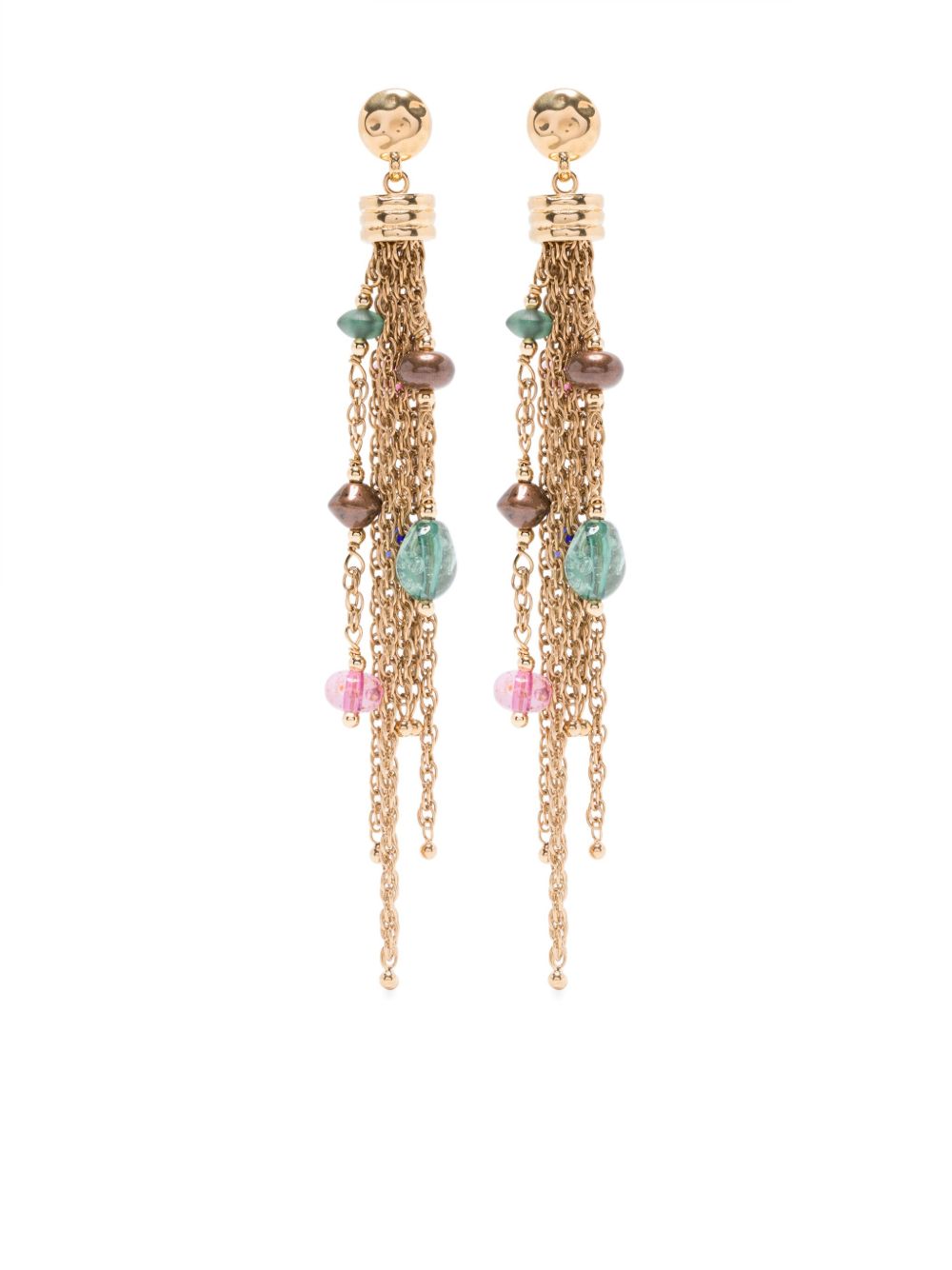 Chloé Chloé Pompoms 耳环 - 金色