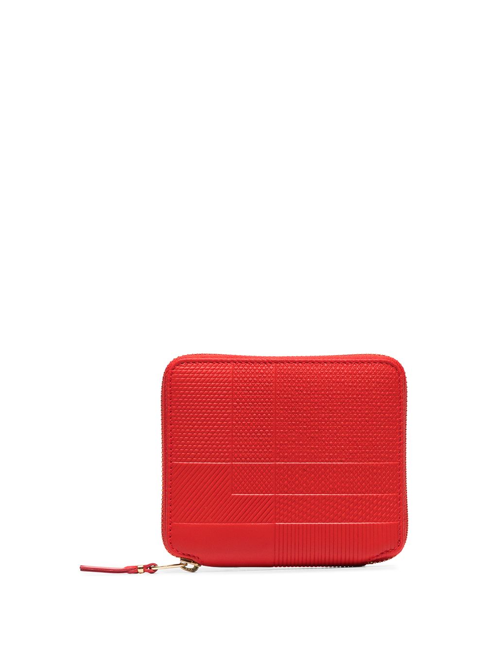 Comme Des Garçons Wallet Intersection 拉链钱包 - 红色