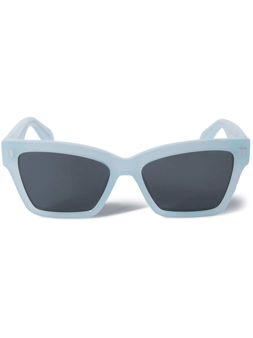 Off-White Eyewear Cincinnati 长方形框太阳眼镜 - 蓝色