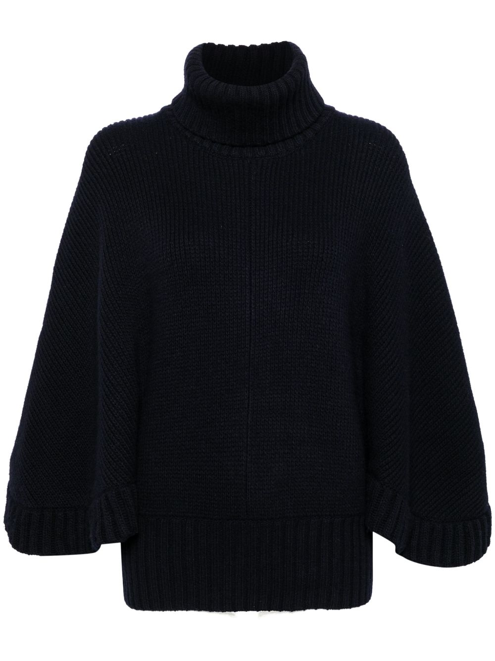 Chloé Short Turtleneck 毛衣 - 蓝色
