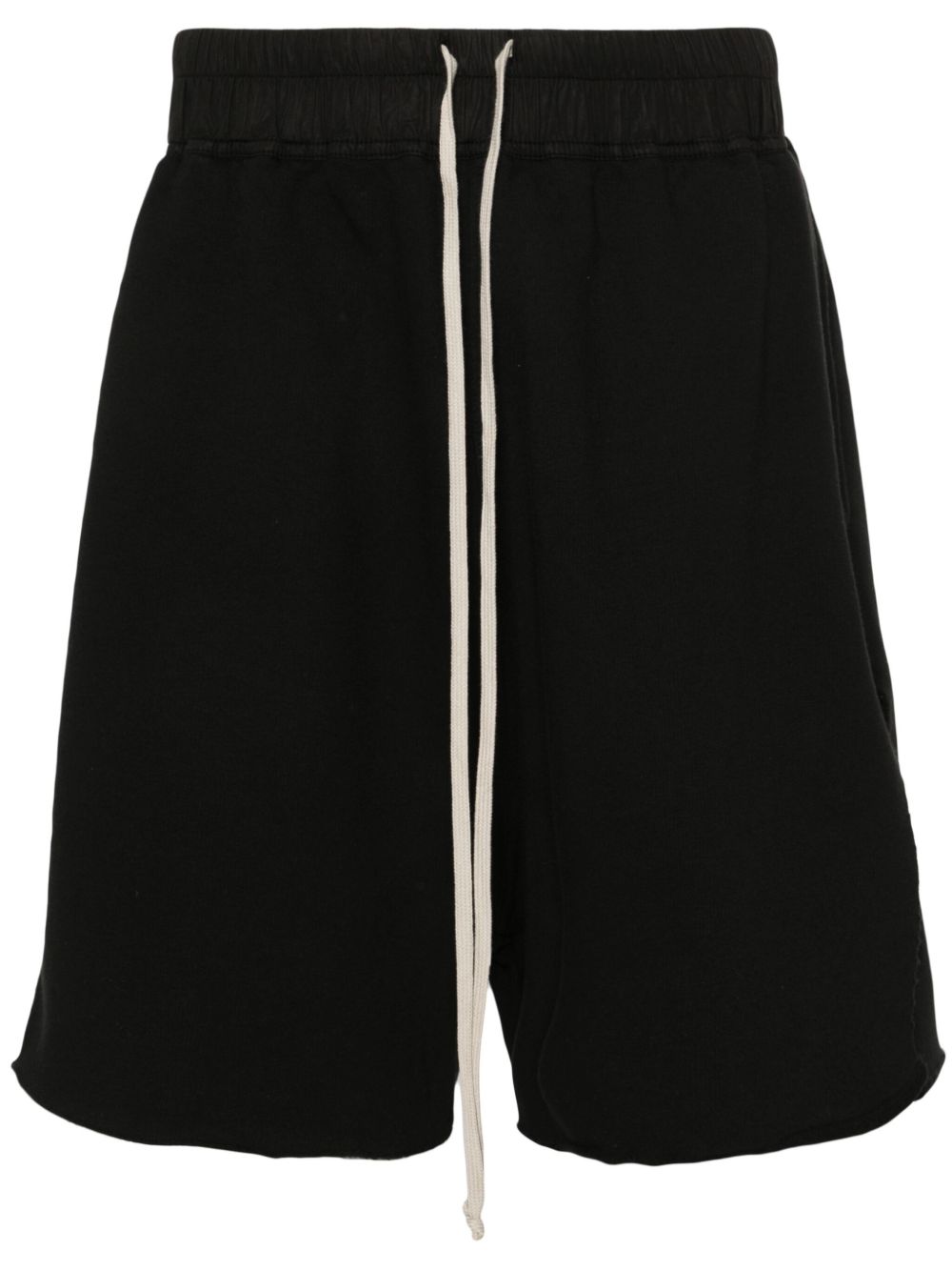 Rick Owens DRKSHDW Trucker 垮裤设计运动短裤 - 黑色
