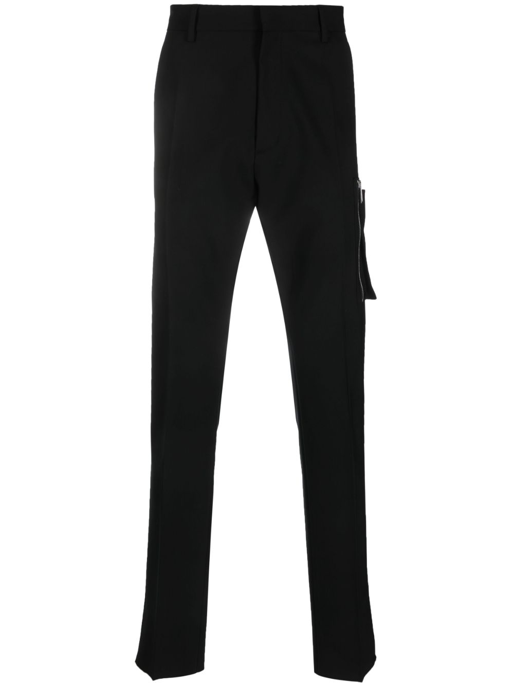 DSQUARED2 初剪羊毛西裤 - 黑色