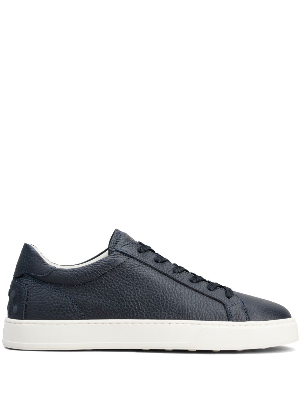 Tod's Allacciata Cassetta 皮质运动鞋 - 黑色