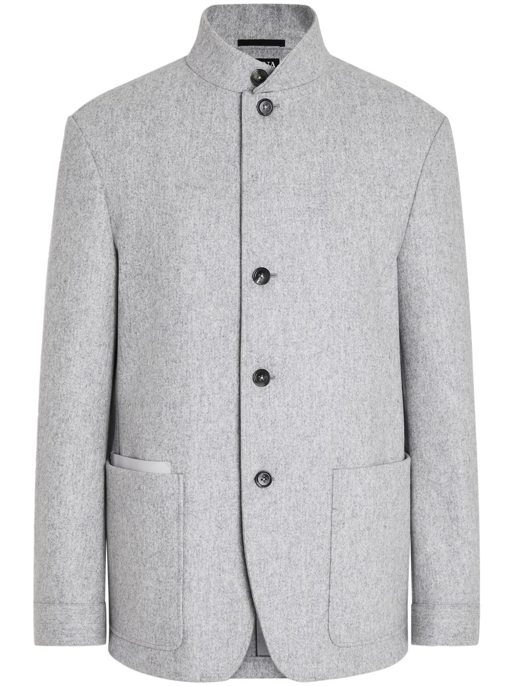 Zegna II Conte 西装夹克 - 灰色