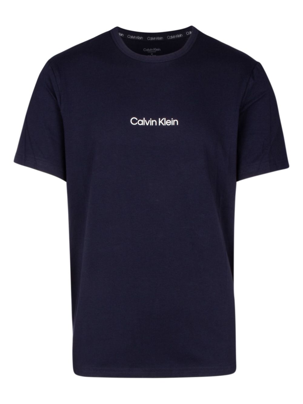 Calvin Klein logo印花T恤 - 蓝色