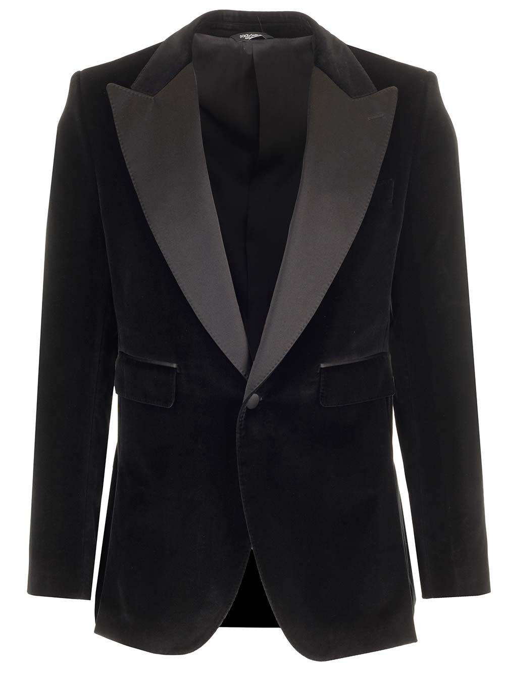 Dolce & Gabbana Velvet Tuxedo Jacket