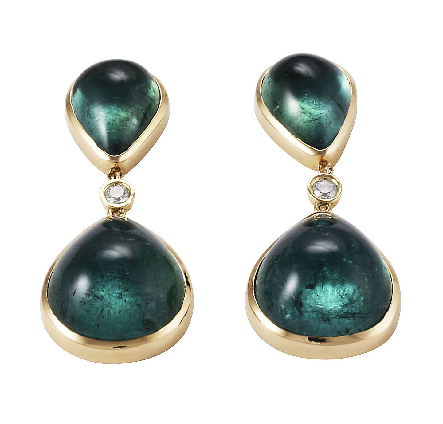 Lo Spazio Jewelry Lo Spazio Eden Rock Verde Earrings
