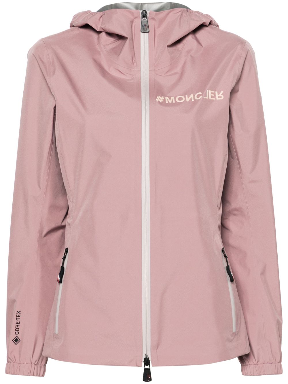 Moncler Grenoble Valles 连帽夹克 - 粉色
