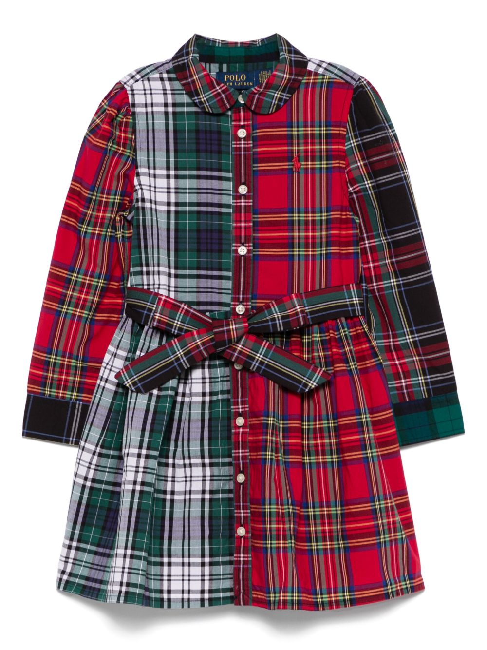 POLO RALPH LAUREN KIDS Heritage 连衣裙 - 红色