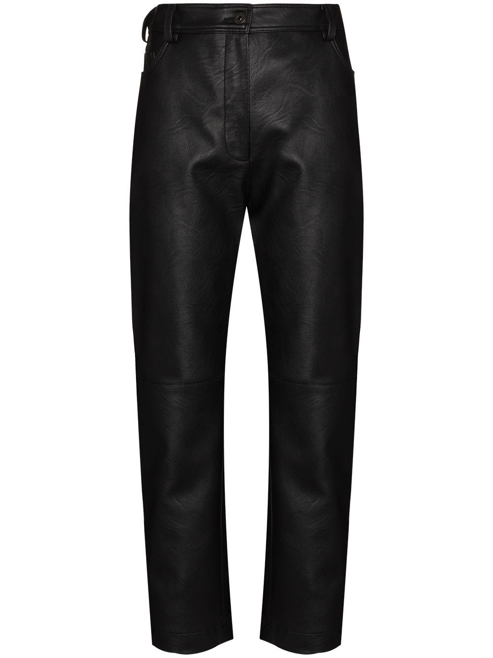 Stella McCartney 斯特拉·麦卡特尼 Hailey 露踝长裤 - 黑色