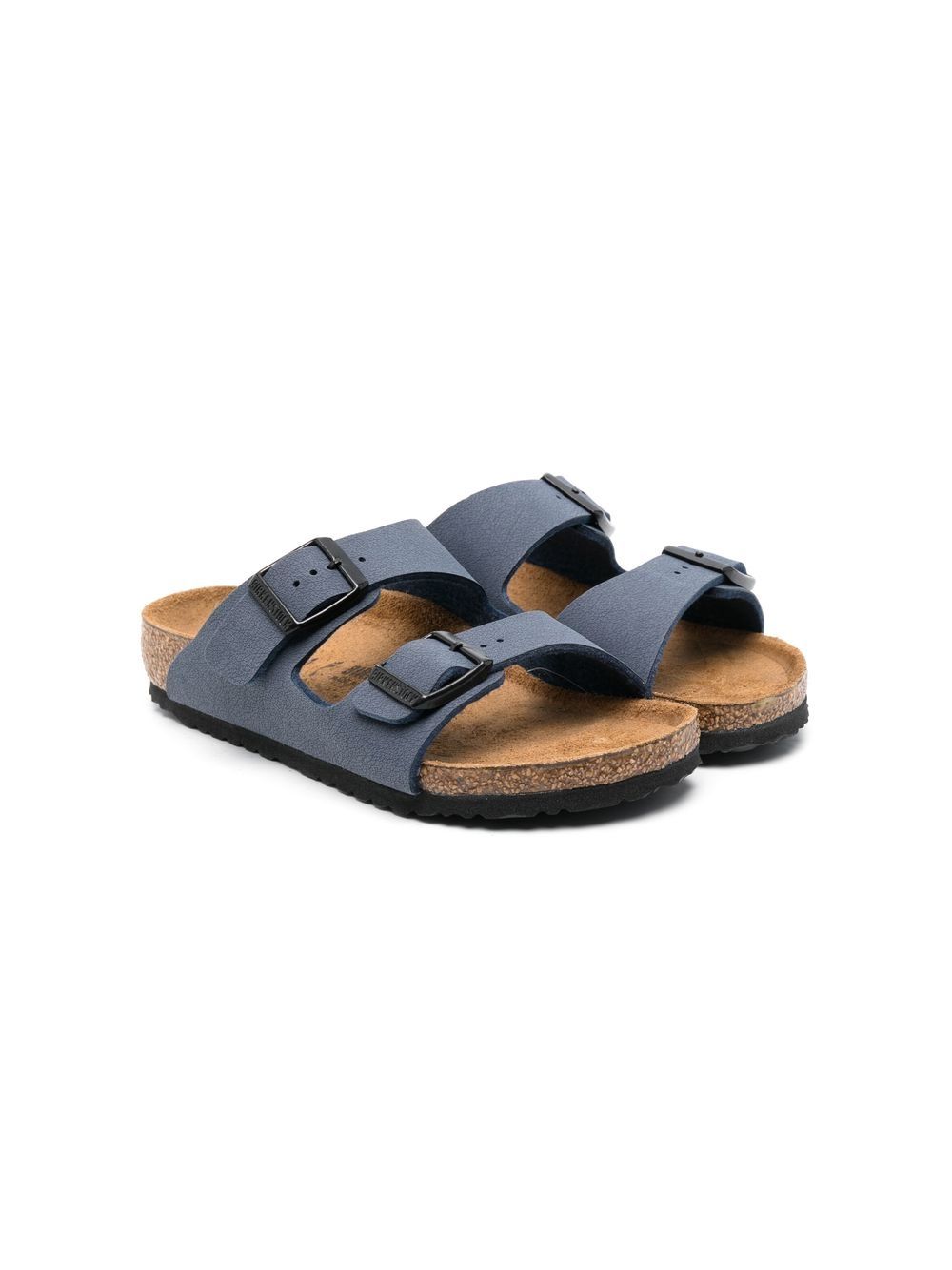Birkenstock Kids Arizona 双带凉鞋 - 蓝色