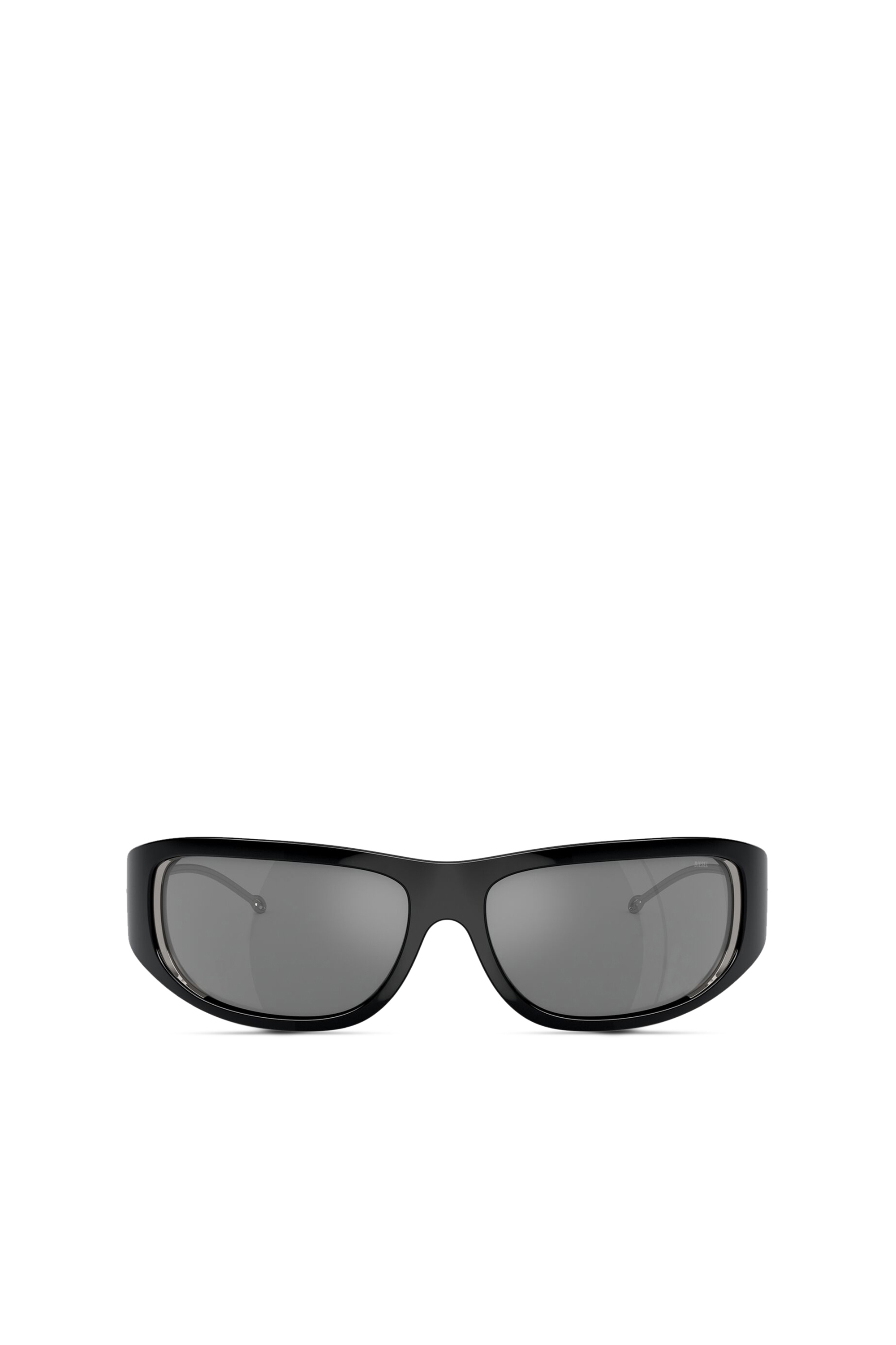 Diesel - Wraparound style sunglasses - Sunglasses - Unisex - Black