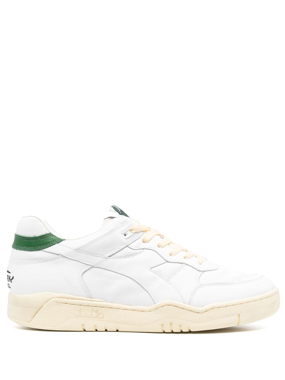 Diadora B.560 皮质低帮运动鞋 - 白色