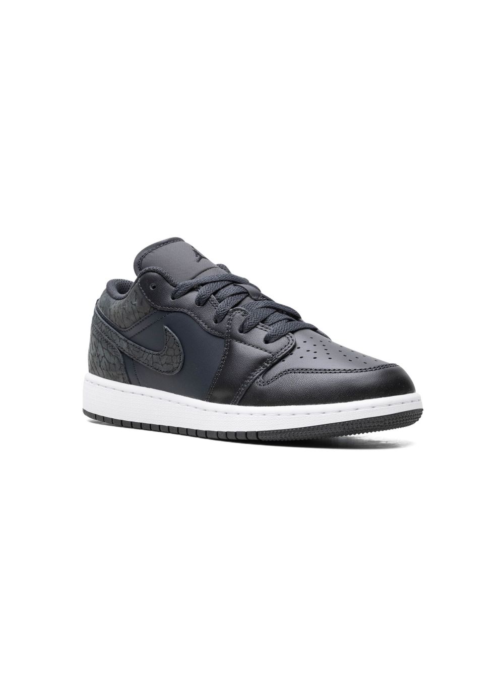 Jordan Kids Air Jordan 1 Low Black Elephant 运动鞋 - 黑色
