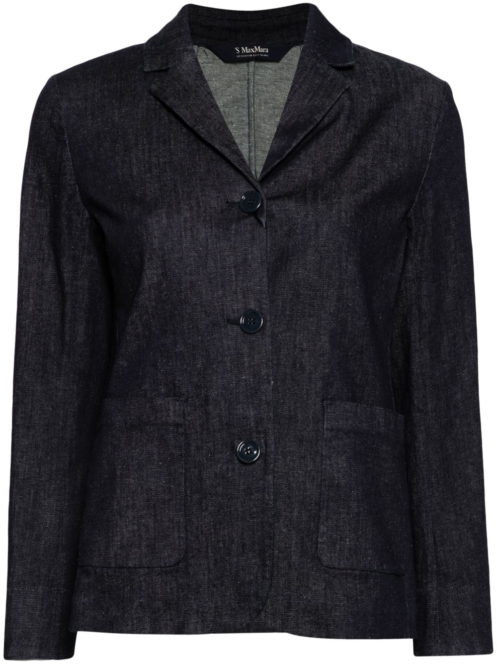 Max Mara Robin 西装夹克 - 蓝色