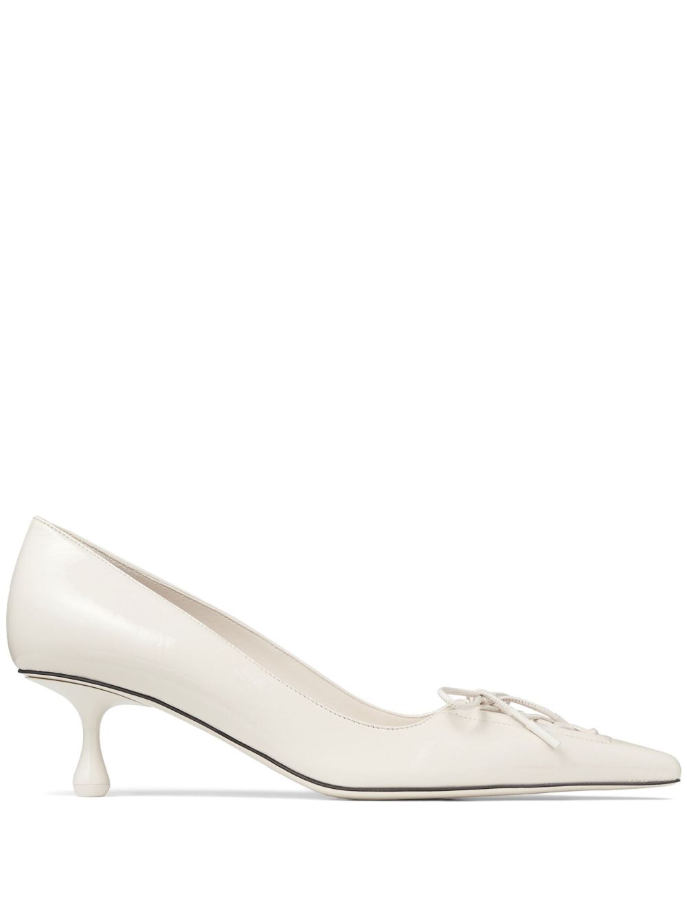 Jimmy Choo Scarlett 低跟鞋（5厘米） - 白色