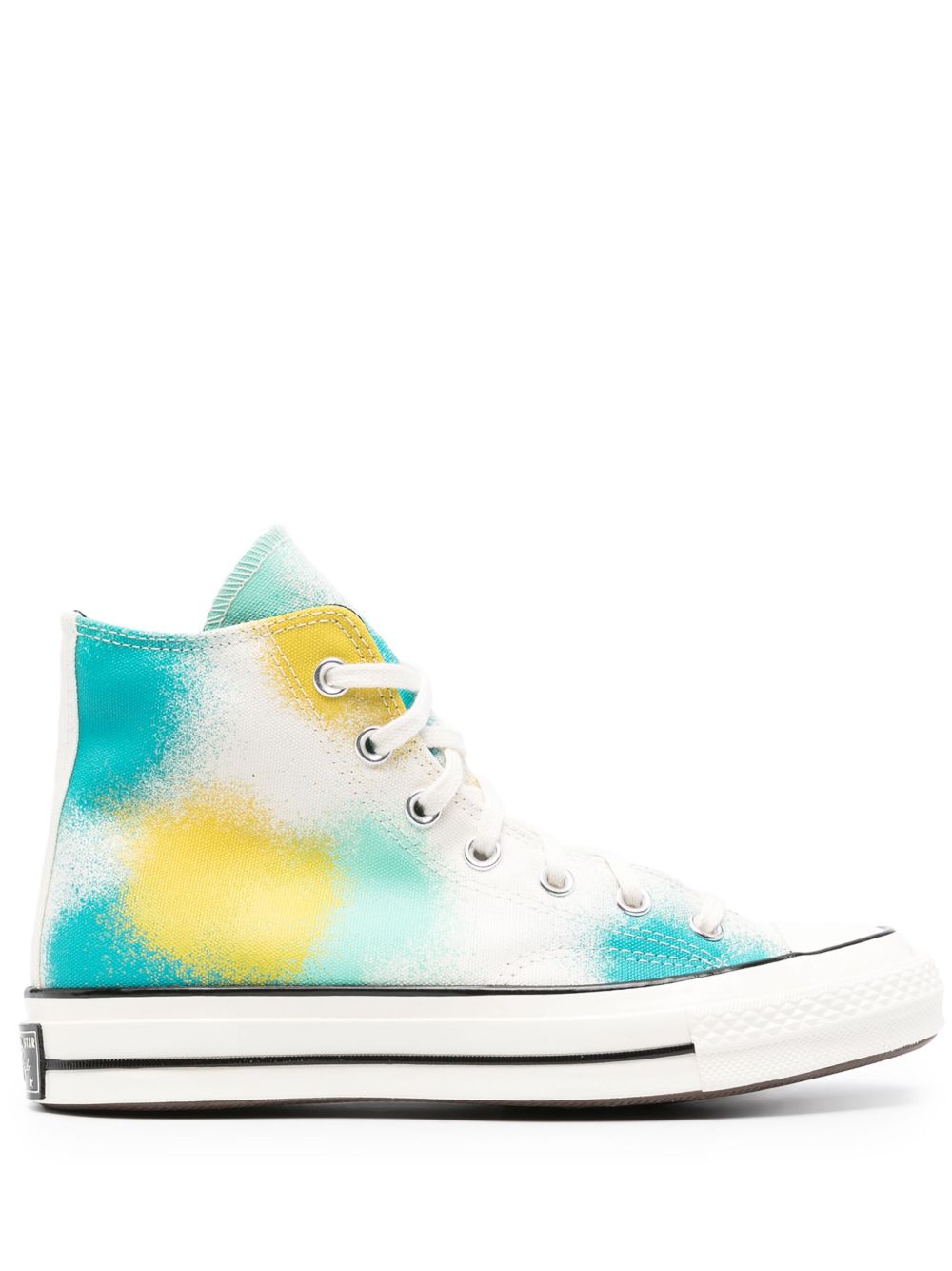 Converse Chuck 70 喷雾印花运动鞋 - 绿色
