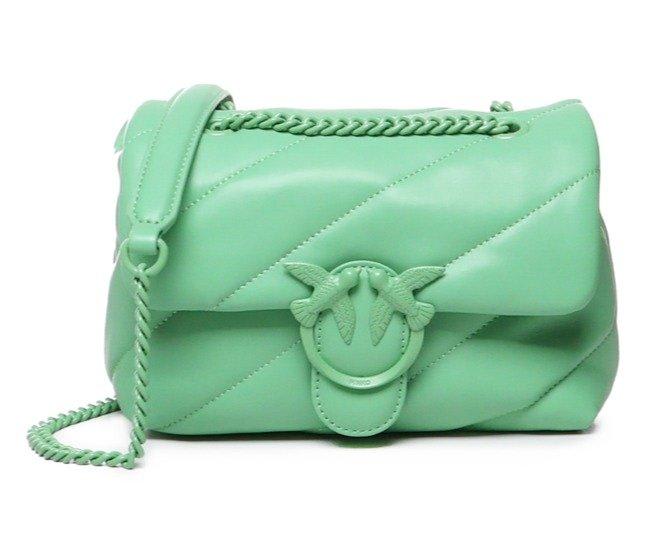 Pinko Love Bird Quilted Crossbody Bag