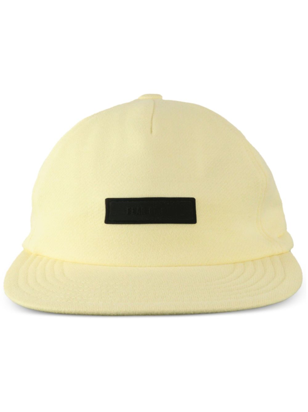 FEAR OF GOD ESSENTIALS 标贴棒球帽 - 黄色