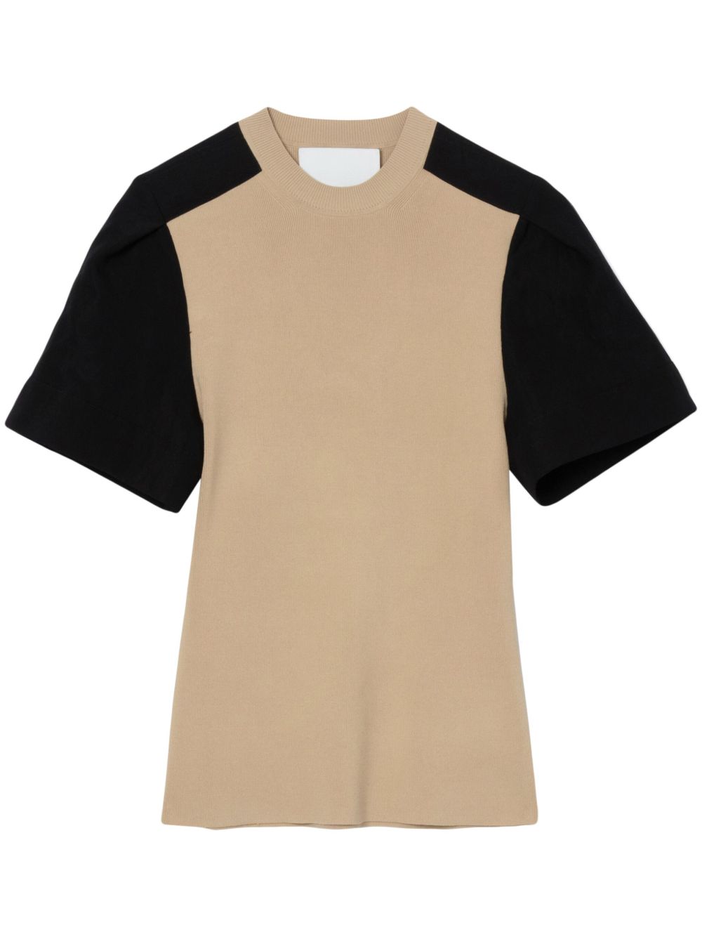 3.1 Phillip Lim 双色针织T恤 - 中性色