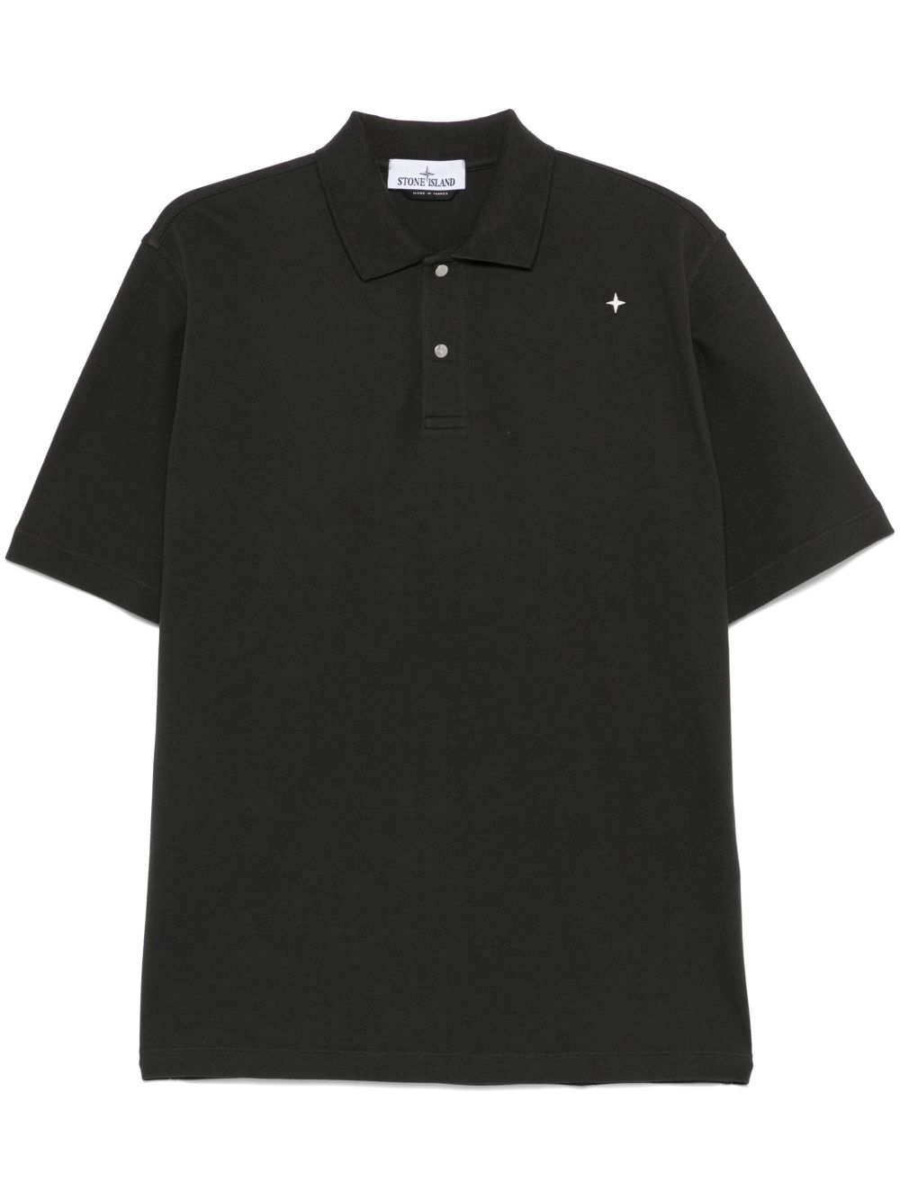 Stone Island 棉polo衫 - 灰色