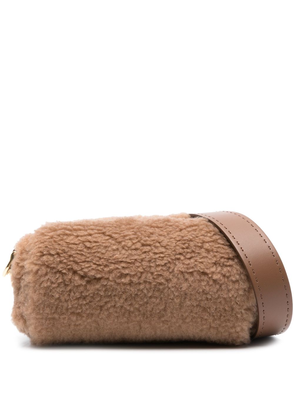 Max Mara Teddy 小号单肩包 - 褐色