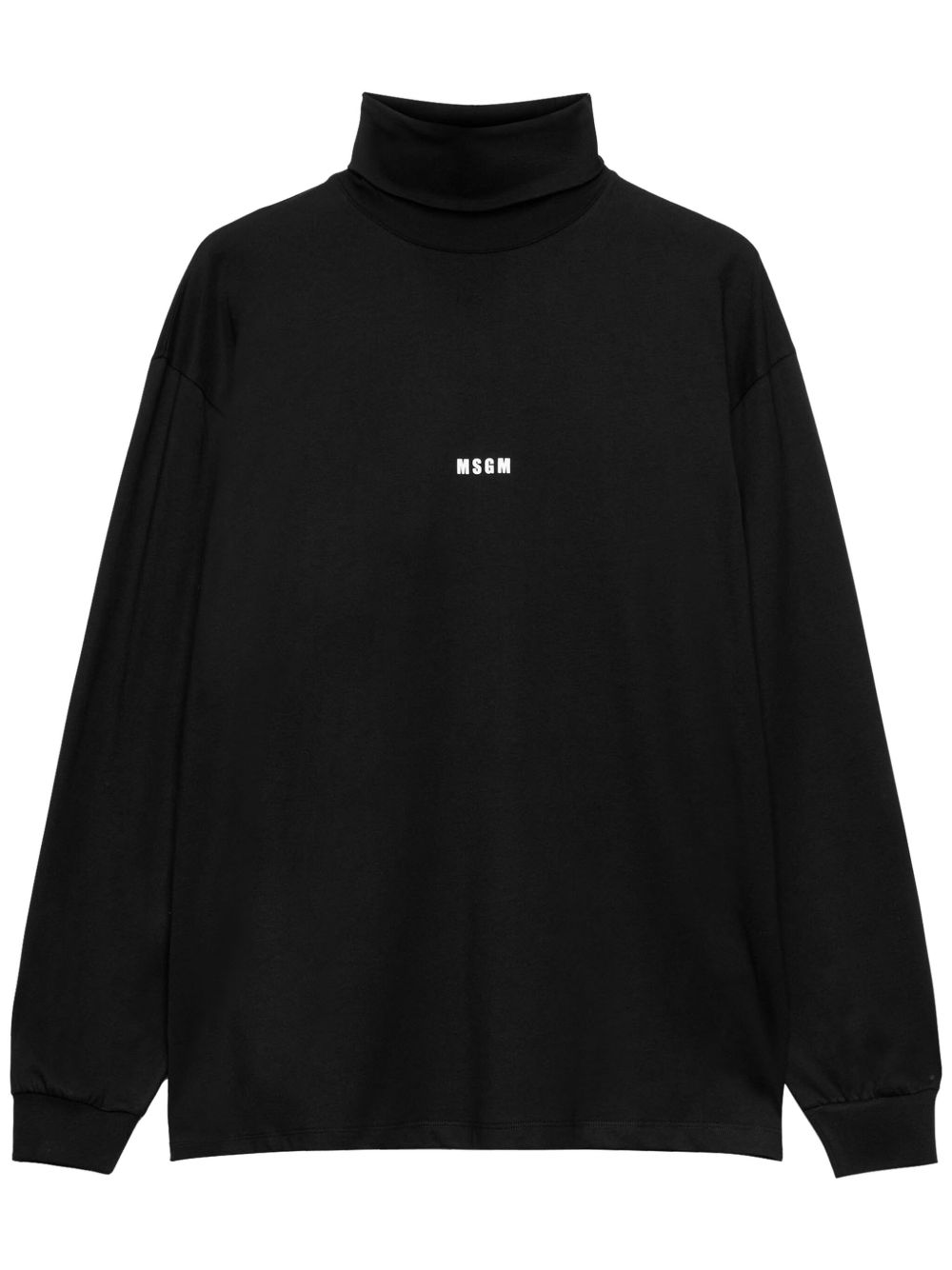 MSGM 棉T恤 - 黑色