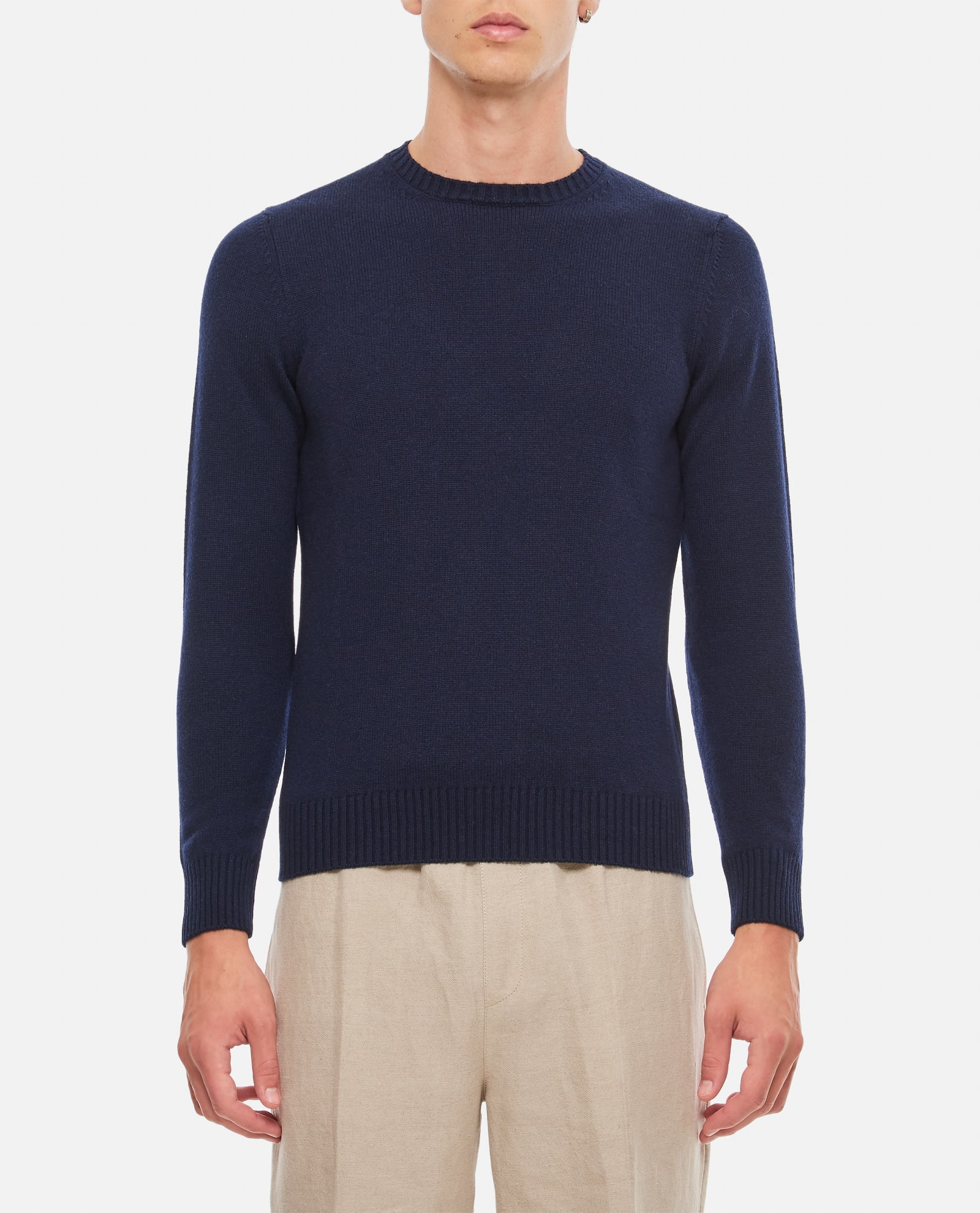 Drumohr Crewneck羊绒衫毛衣毛衣