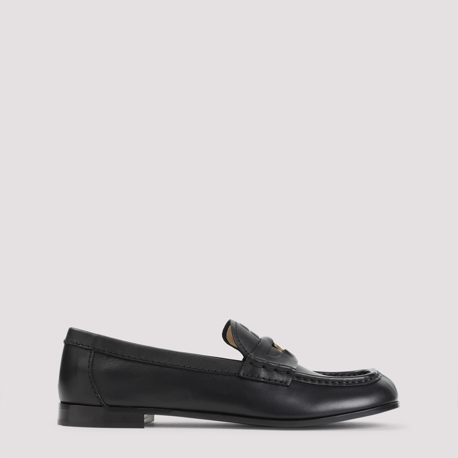 Miu Miu 纳帕小牛皮乐福鞋
