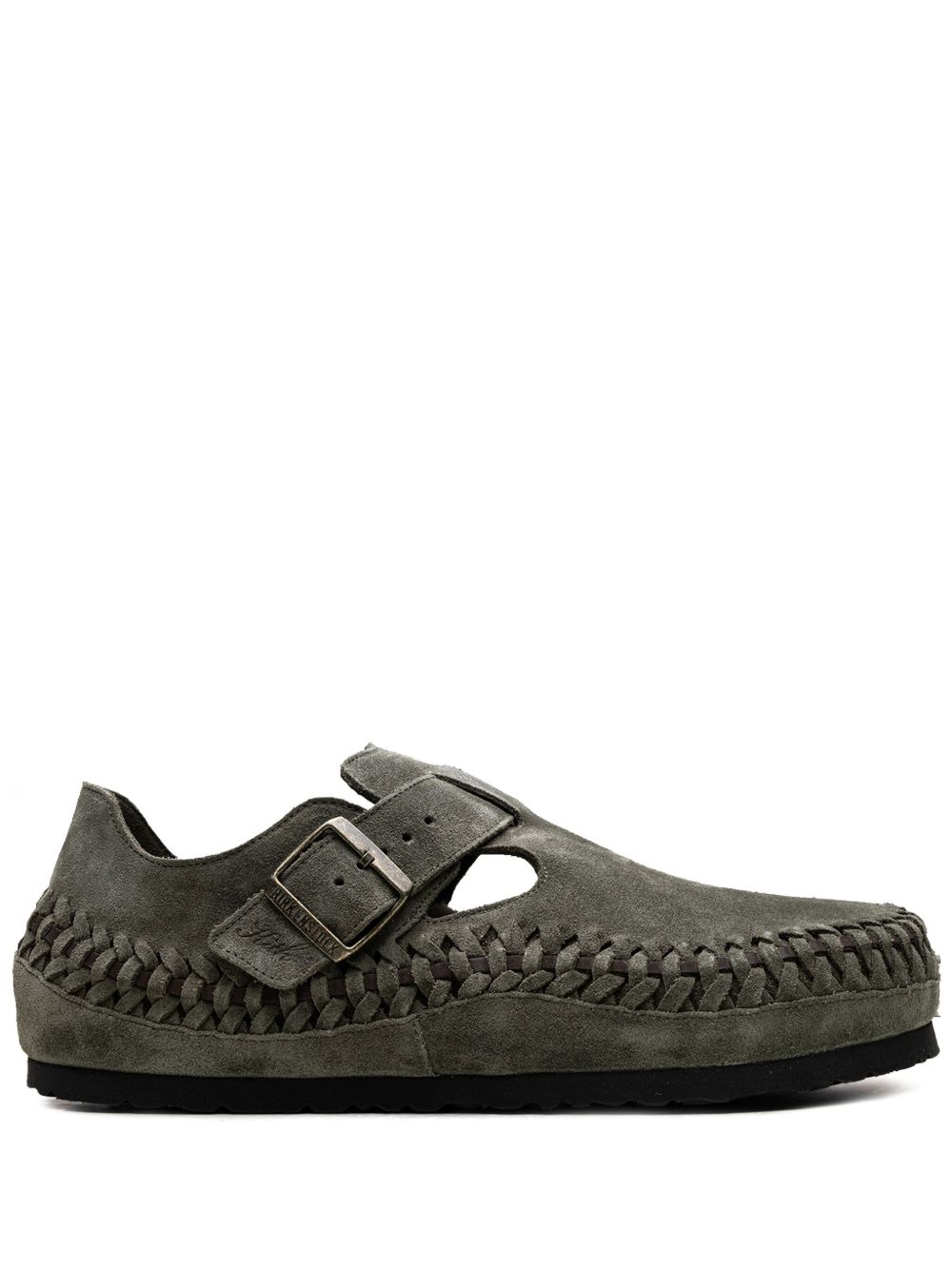 Birkenstock x Kith London Braided slippers - 绿色
