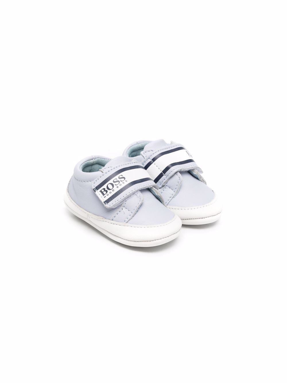 BOSS Kidswear 魔术贴运动鞋 - 蓝色