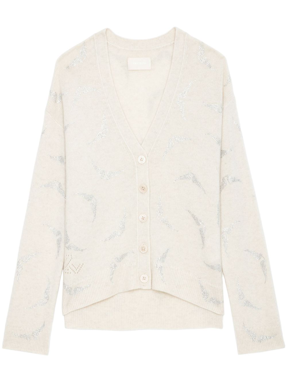 Zadig&Voltaire Mirka Strass Wings 开衫 - 中性色