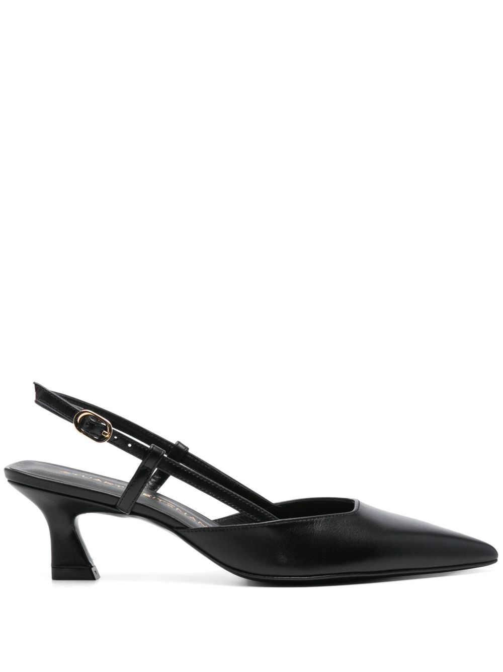 Stuart Weitzman Vinnie 低跟鞋（5厘米） - 黑色