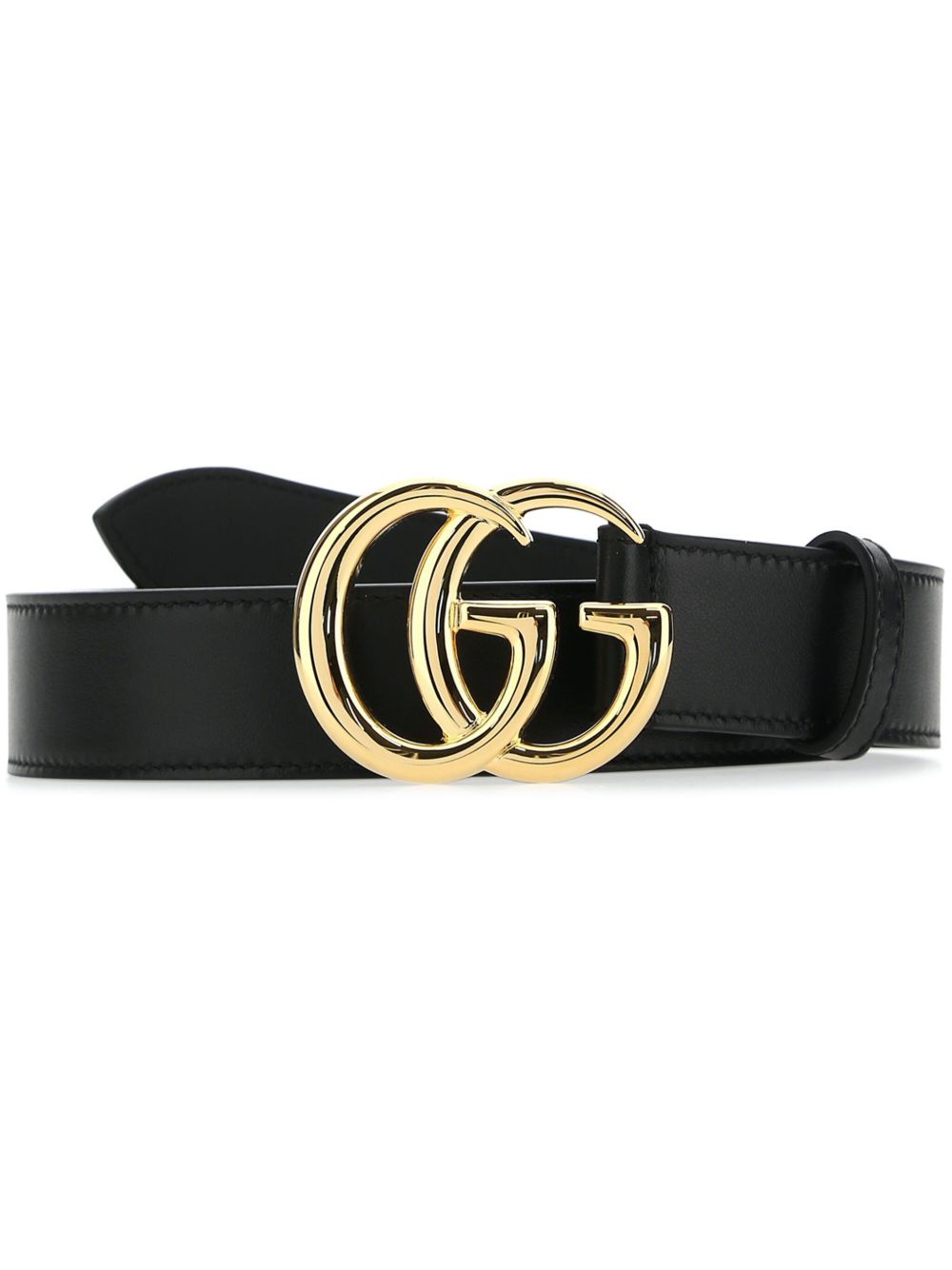 Gucci 古驰 GG Marmont 腰带 - 黑色