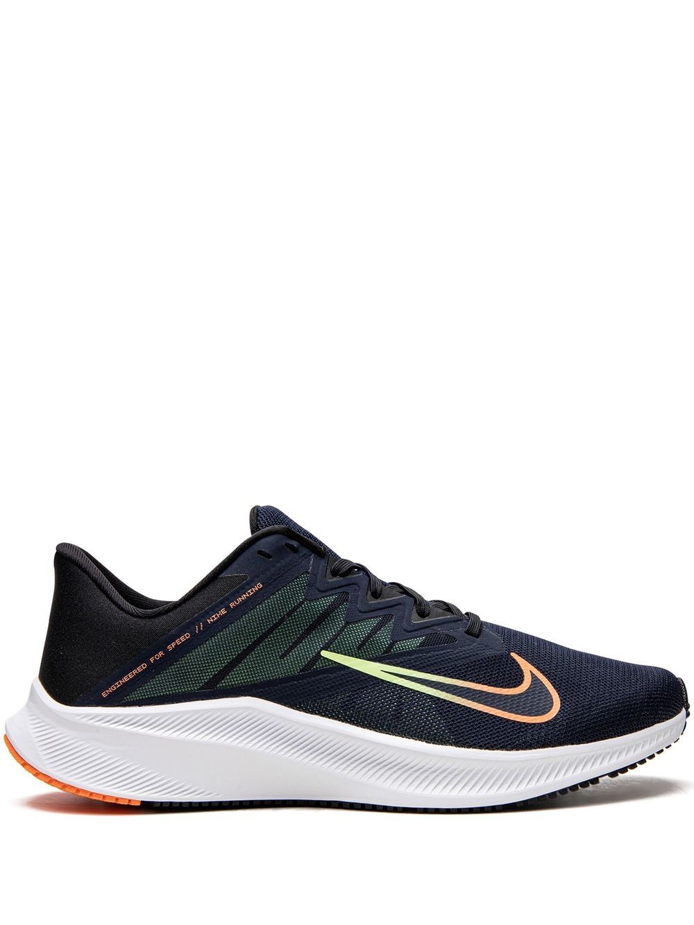 Nike Quest 3 低帮运动鞋 - 黑色