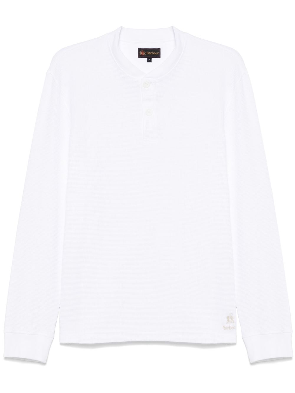 Baracuta Henley T恤 - 白色
