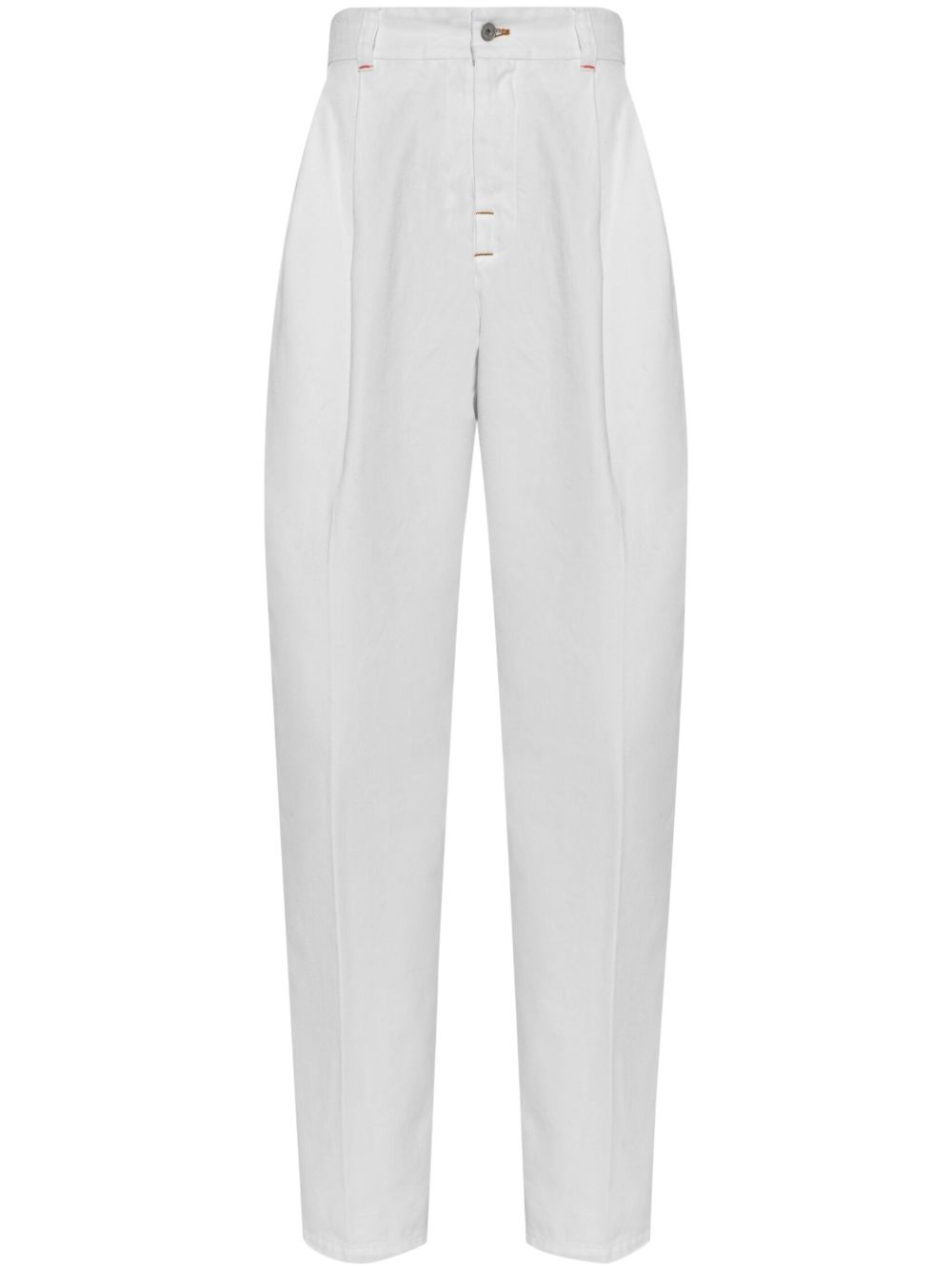 Jacquemus Le De-Nîmes Curzio 长裤 - 白色