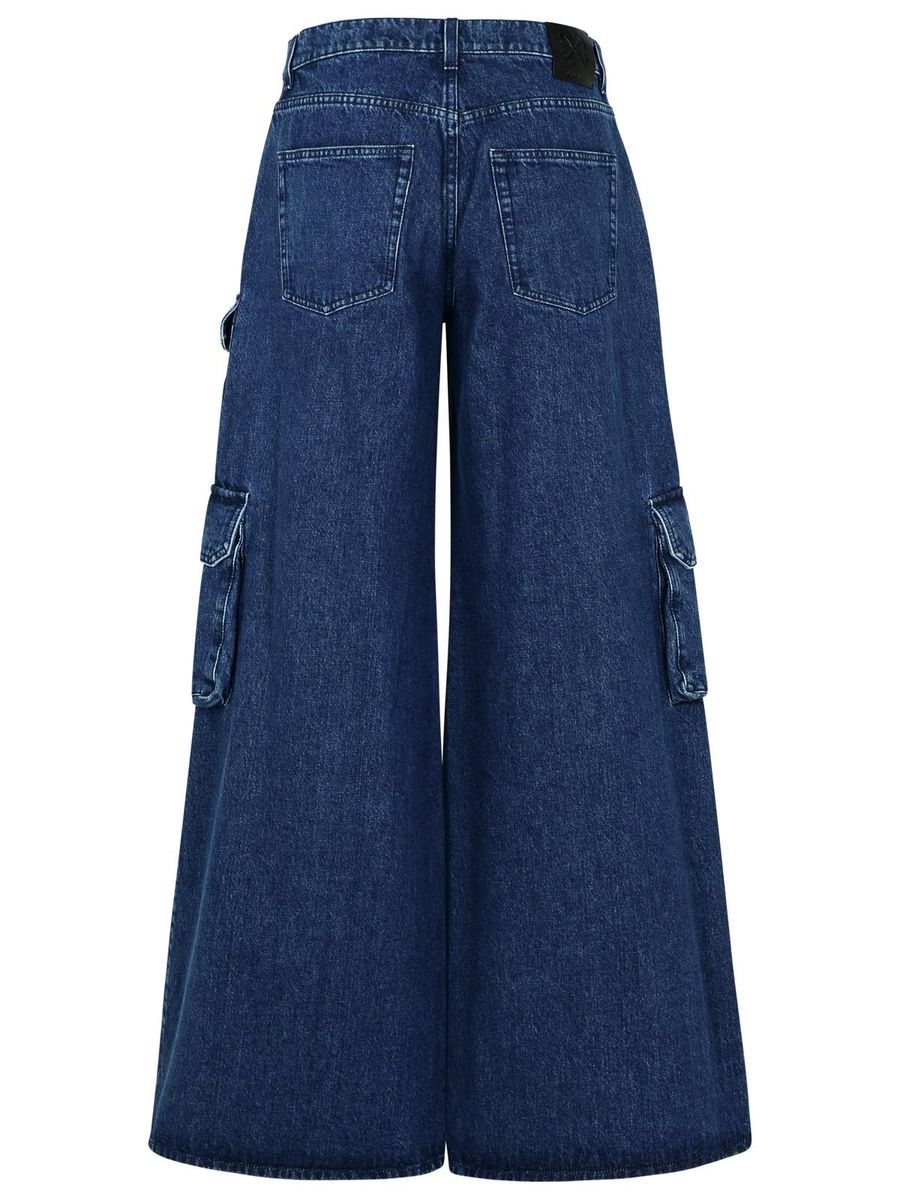 Off-White Cargo Jeans With Logo
