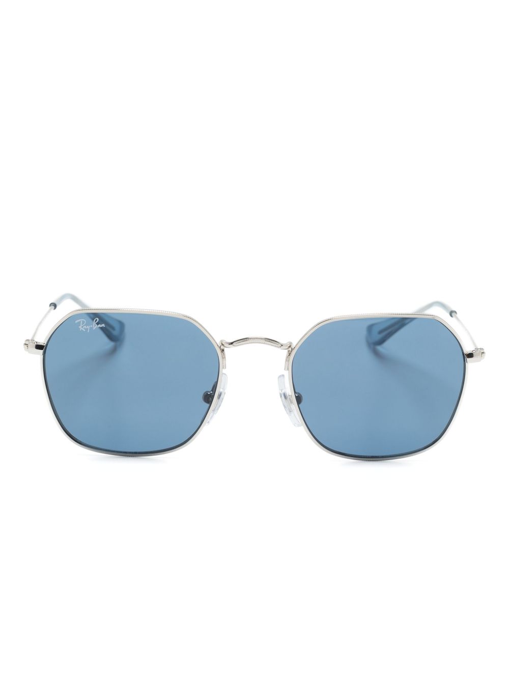 RAY-BAN JUNIOR RB9594S 六角框太阳眼镜 - 银色