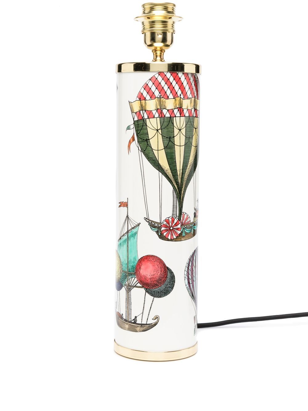 Fornasetti Palloni 圆柱灯座 - 白色