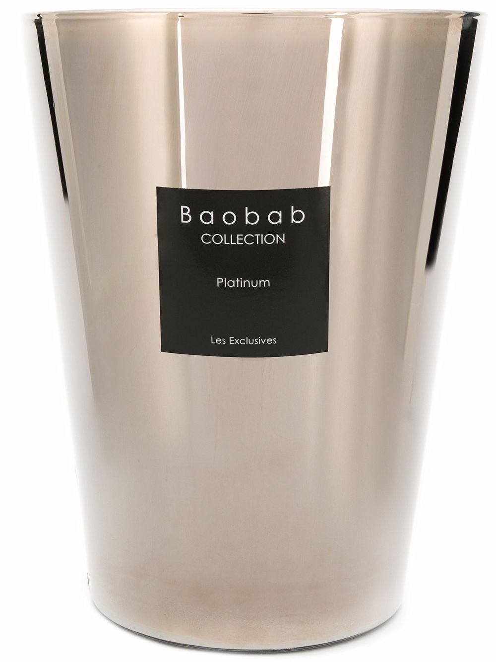 Baobab Collection Les Exclusives Platinum 香精蜡烛 - 灰色