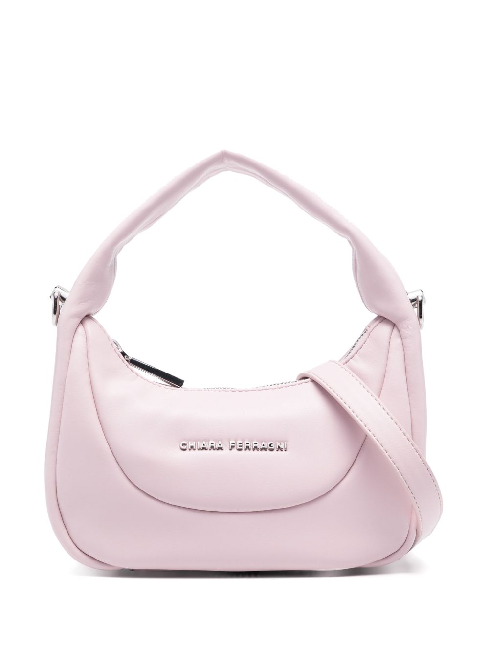 Chiara Ferragni Eyelike 图案手提包 - 粉色