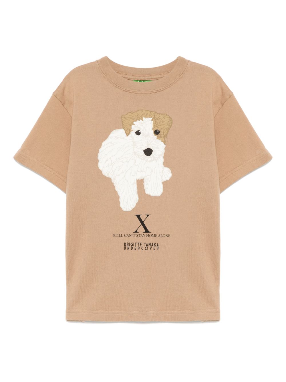 Undercover logo印花棉T恤 - 中性色